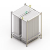 JHM PVDF mbr Curtain membrane module for industrial sewage purification