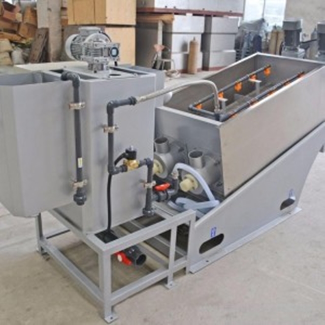 Filter press for wastewater treatment