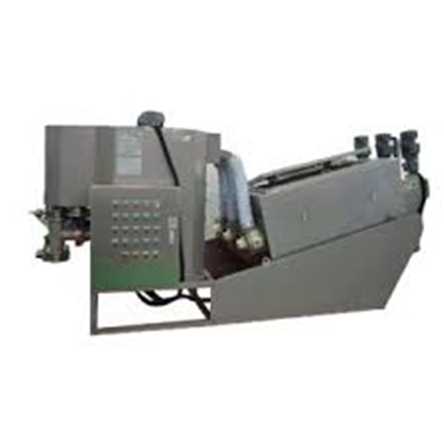 JHM Industrial Volute Screw Type Sludge Dehydrator Multi Plate Filter Press
