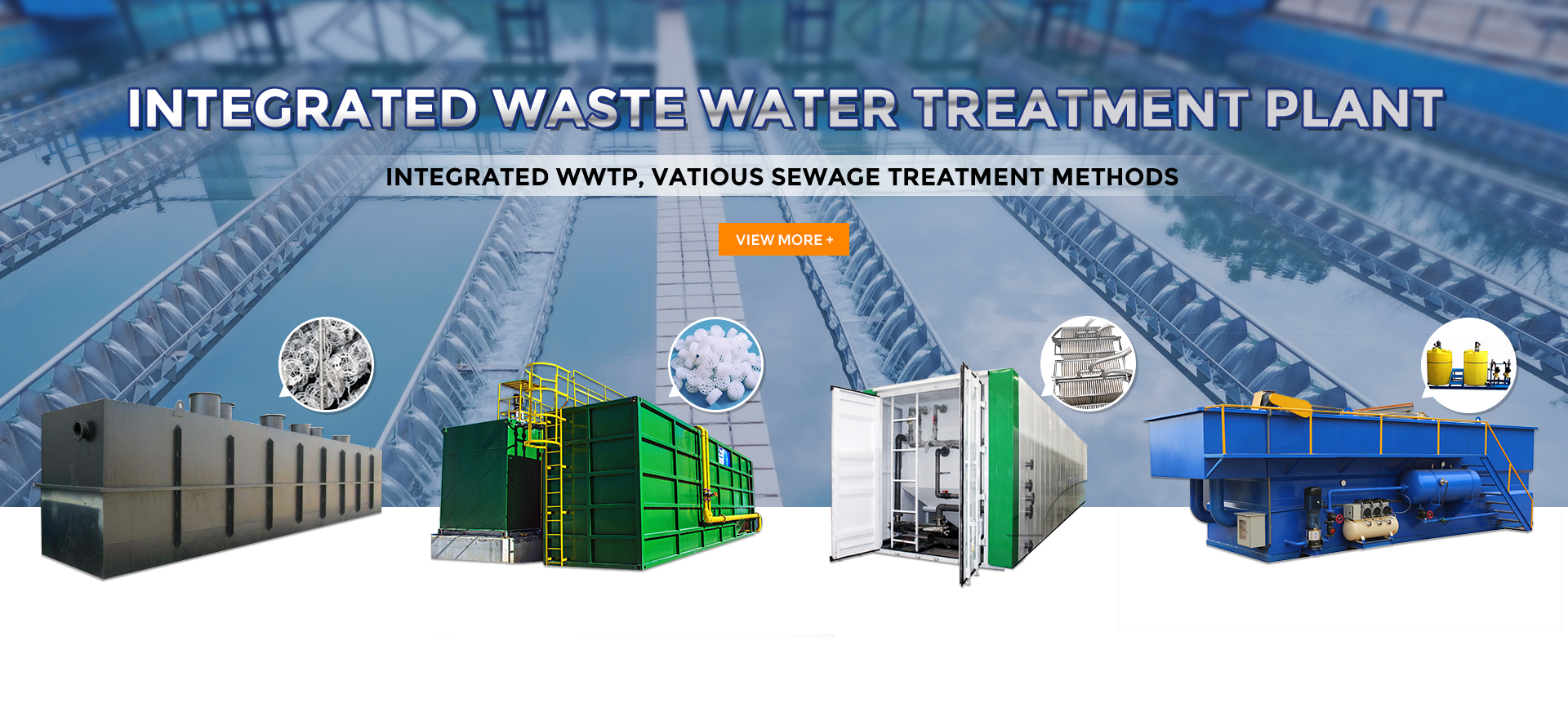 intecrated waste water treatment plant